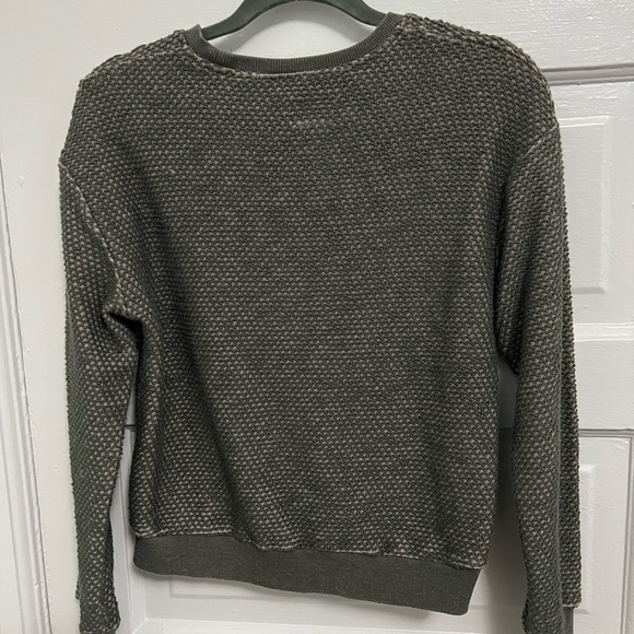 Marine Layer Gray Crew Neck Sweater - Picture 2 of 2